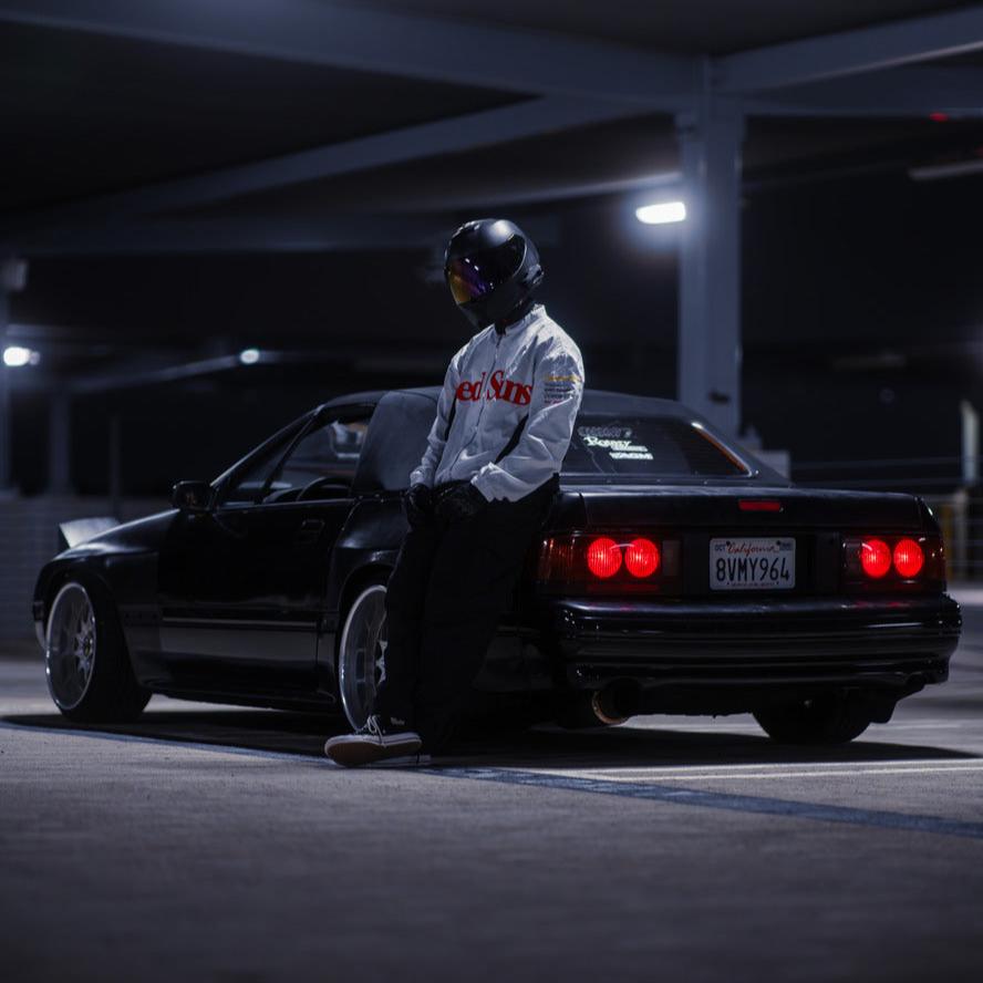 Red Suns FC Racing Jacket | Sporty Look | High Quality