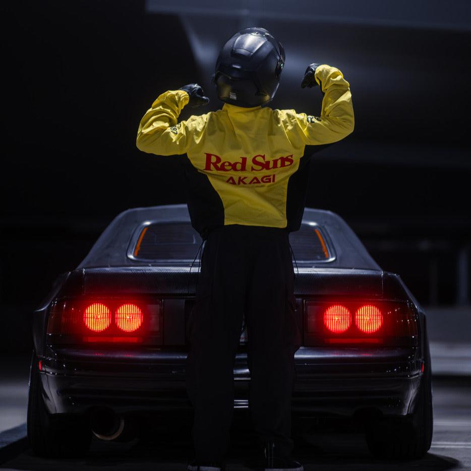 Red Suns FD Racing Jacket | Sporty Appeal | Top Performance